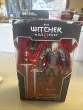 McFarlane Toys The Witcher 3: Wild Hunt Action Figure Geralt Of Rivia (TORN BOX)