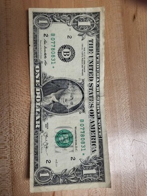2013 $1 Bill ⭐️ Star Note * Rare | eBay