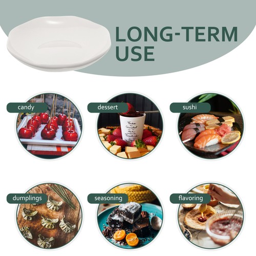  Plato de Comedor para Hogar Mesa de Cerámica Bandeja de Comida Restaurante Cocina - Imagen 2 de 12