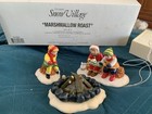 Dept 56 Snow Village Marshmallow Roast Set 54780 Vintage