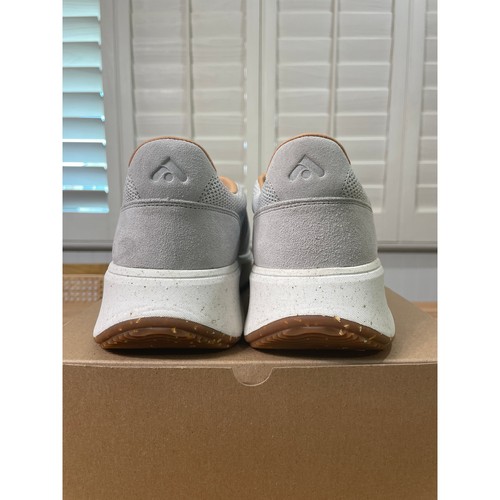Zapatillas FitFlop F-Mode E01 Tejidas Forma Plana Gris Gamuza/Lado Poliéster 10 EE. UU. 42 UE NUEVAS SIN CAJA - Imagen 11 de 14