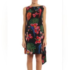 NWT! Valentino Garavani Patterned silk short dress