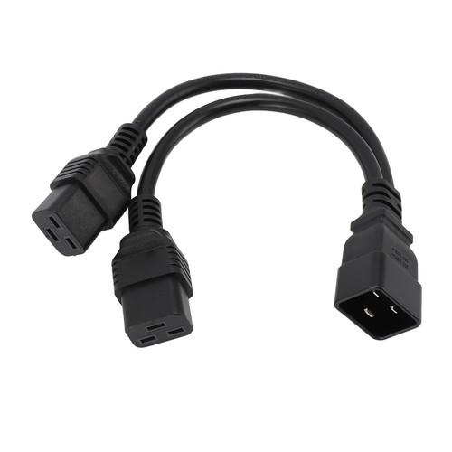 Duales IEC320 C19-Buchse Auf IEC320 C20-Stecker-Netzkabel - Bild 11 von 22