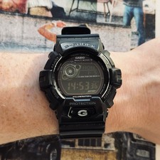 Casio G-Shock GW-8900A-1 Blackout Japan Import | Tough Solar | Multi Band 6 | UK