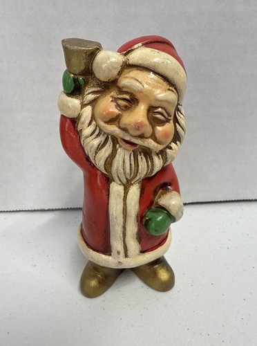 Vintage Weihnachtsmann Weihnachtsfigur 5 Zoll groß - Bild 1 von 5