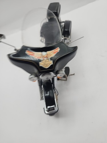 Franklin Mint Harley Davidson Electra Glide Motorrad Maßstab 1:10. Spiegel defekt - Bild 14 von 14