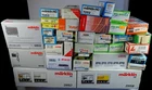Märklin EMPTY BOXES SET Track H0 Original Packaging HO Freight Cars Passenger Cars Empty Packaging!