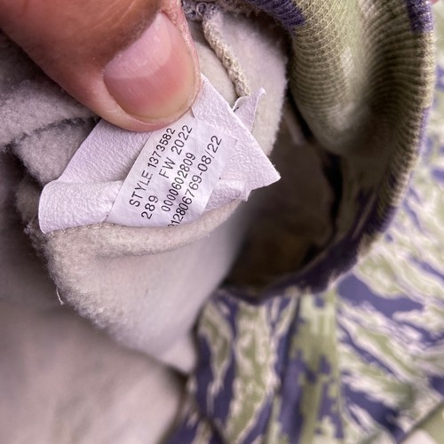 Under Armour Project Rock Hoodie Herren M Grün Camouflage Tigerstreifen Veterans Day Männer - Bild 10 von 10