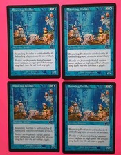 Magic the Gathering MTG Urza's Legacy BOUNCING BEEBLES X 4  LP/EX C 1999!