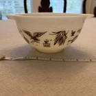 Vtg 60s 70s Pyrex 441 Early American Nesting Bowl 1-1/2 Pint great shape