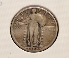 1929-S 25C Standing Liberty Quarter - Circulated 