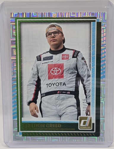 2025 Panini Donruss Racing Sheldon Creed Mojo /25 NASCAR Haas Factory Racing