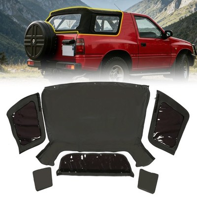 New Soft Top w/ 3 Windows For Isuzu Amigo  Rodeo 98 99 00 01 02 convertible