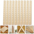 20 Pcs Wooden Rulers Small Straight Rulers For Drawing And Design