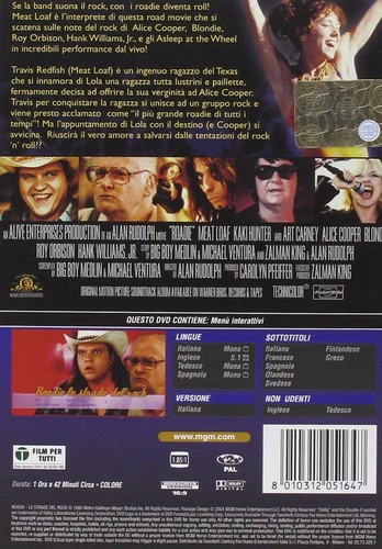 Roadie,Le Strade Del Rock (DVD) Meat Loaf Hunter Coo Rudolph Alan - Picture 2 of 3