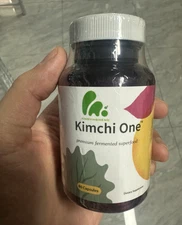 Kimchi One Vegan Capsules – Probiotics Enzymes & Antioxidants for Gut Health-NEW