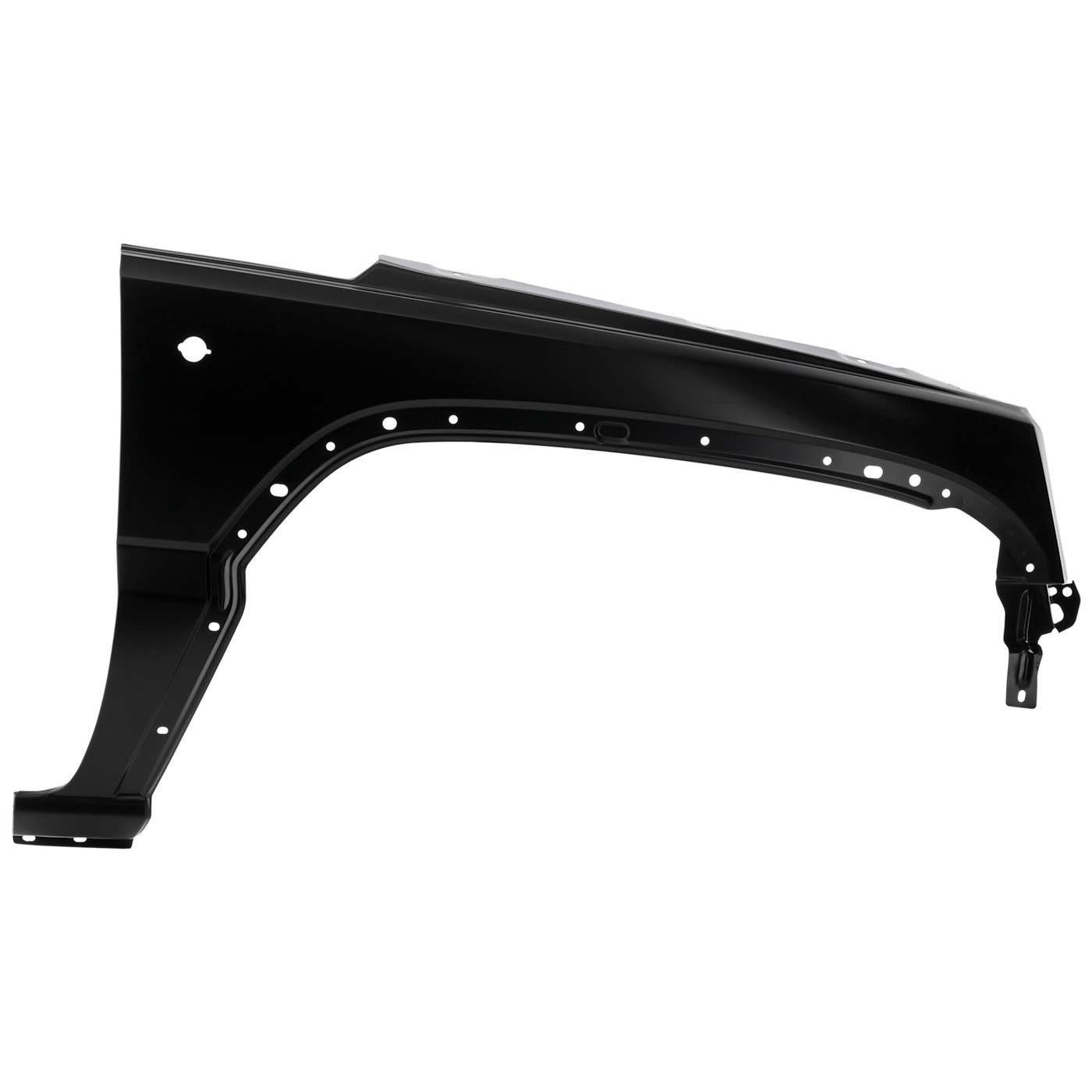 Крыло для Jeep Liberty 2005-2007 годов выпуска С отверстиями под молдинг, Загрунтованное со стороны переднего пассажира