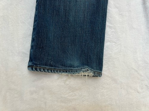 AG Made in USA Mens Distressed Straight Leg Medium Wash Jeans Sz 36 - Picture 8 of 13