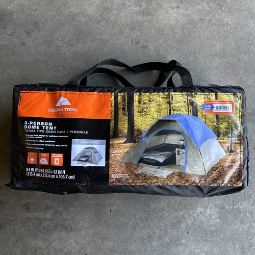 OZARK TRAIL - 3 Person Dome Clip and Camping Tent- New in Package - Picture 2 of 3