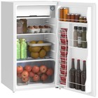 Mini Fridge with Freezer 3.2 Cu.Ft Compact Refrigerator for Bedroom Dorm White
