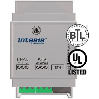 Intesis Gateway BACnet Router BACnet MS/TP Gateway Integration INBACRTR0320000