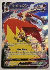 Pokemon Blaziken VMAX TG15/TG30 Swsh12: Silver Tempest Trainer Gallery M/NM