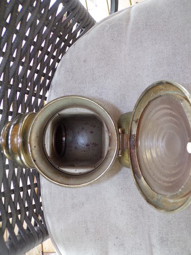 VTG ANTIQUE MODEL T FORD KEROSENE OIL LIGHT LAMP - Bild 3 von 4