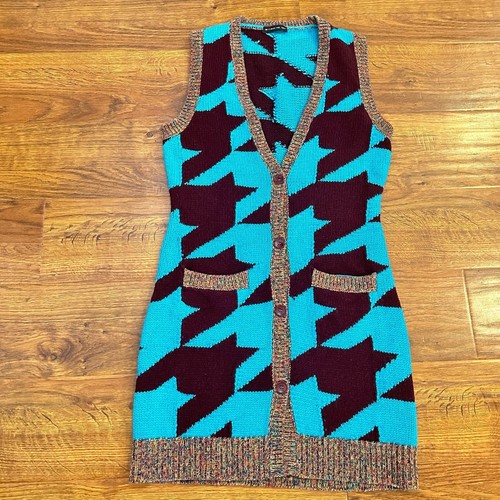 Etro Womens Emerald Wool & Cashmere-Blend Sweater Vest - Picture 4 of 8