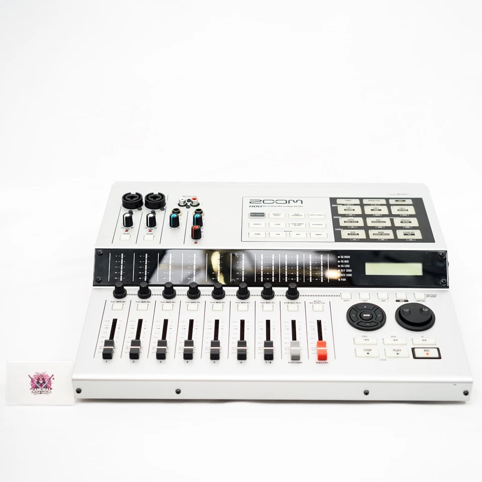 ZOOM HD8 Digital Multi Track Recorder MTR Studio w/ Case Manual Tested Japan - Image 3 of 4