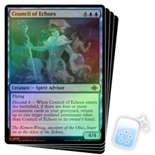 FOIL COUNCIL OF ECHOES X4 The Lost Caverns Of Ixalan LCI Magic MTG MINT CARD