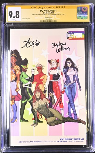 DC Pride 2022 #1 Variante Swaby CGC Signature Series 9.8 Firmado Howard, Williams - Imagen 1 de 2