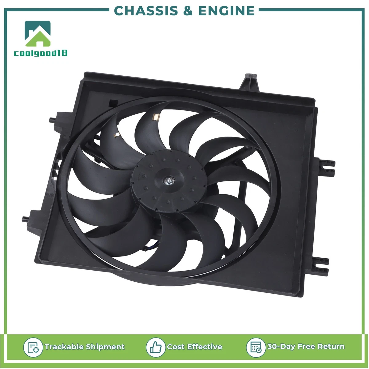 Ventilador De Condensador Para Subaru Forester 2019-2021 | 2.5L | Reemplazo Directo | Evan-Fischer