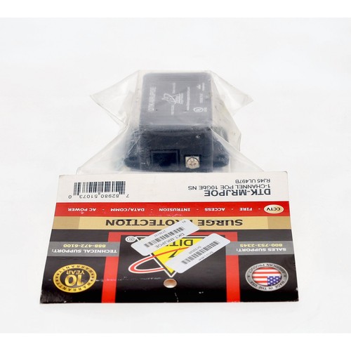Ditek DTK-MRJPOE PoE Surge Protector for IP Cameras & Network Devices New - Picture 5 of 6