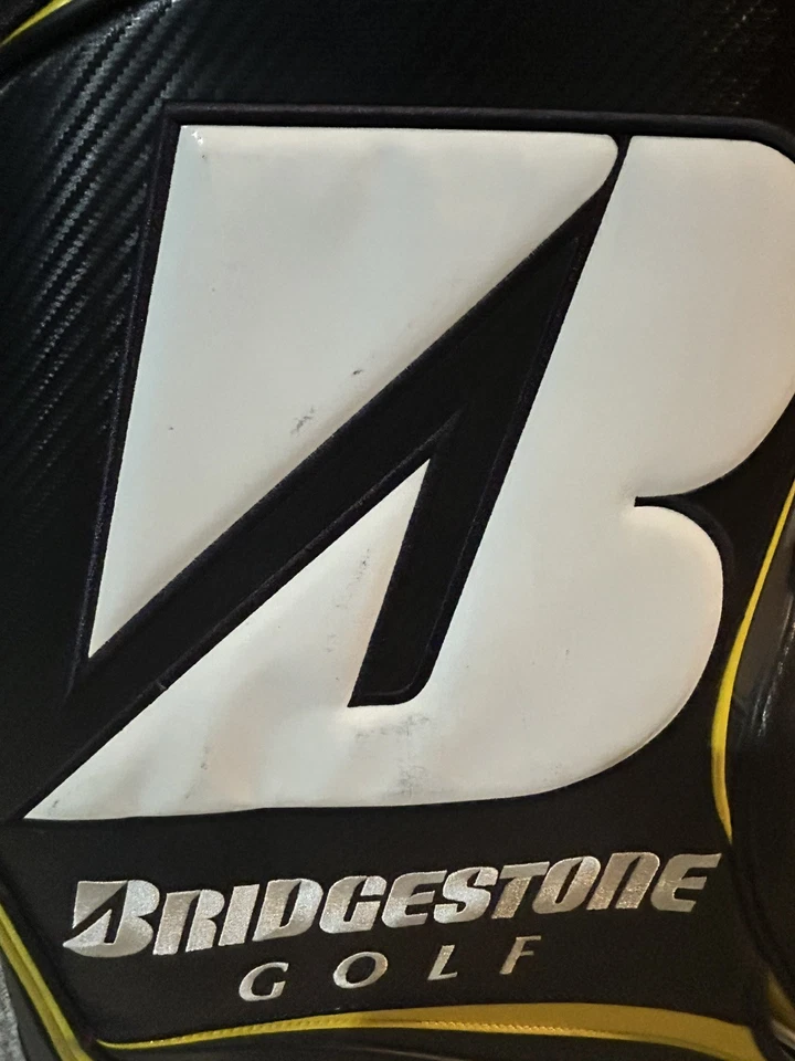 Сумка для персонала Bridgestone Golf Tour черная/желтая - Изображение 2 из 4