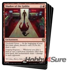Shadow Of The Goblin X4 M/NM Magic: The Gathering MTG Marvel's Spider-man