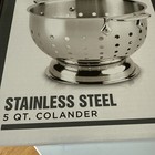 ALL-CLAD Classic Stainless Steel 5 Qt Colander Strainer NIB