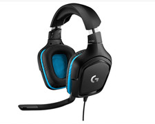 Logitech G432 Kopfbügelhörer - Schwarz (981-000770)