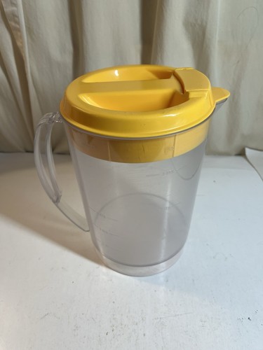 Mr. Coffee 3 Quart Iced Tea Pot TM3 / TM3.5 Replacement Pitcher Yellow Lid - Picture 15 of 18