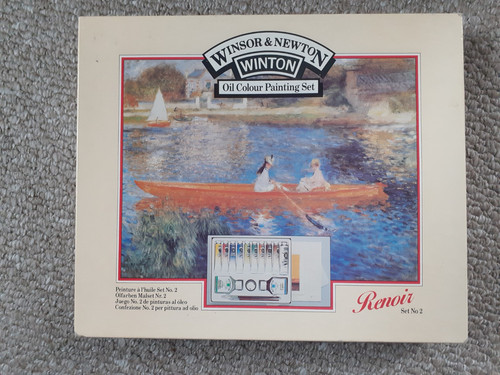 Winsor & Newton Oil Paint Set Brushes - Picture 1 of 3