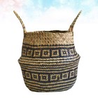 Seagrass Basket Seagrass Belly Basket Large Plant Belly Basket
