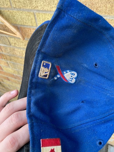 Gorra de béisbol vintage 2001 Toronto Blue Jays 9-11 bordada con soporte - Imagen 5 de 7