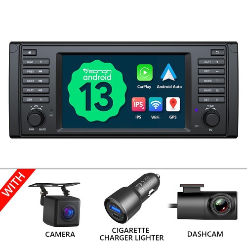 For BMW E39 Android 13 7" CarPlay Car Radio GPS Navigation Stereo WiFi Head Unit - Picture 23 of 25