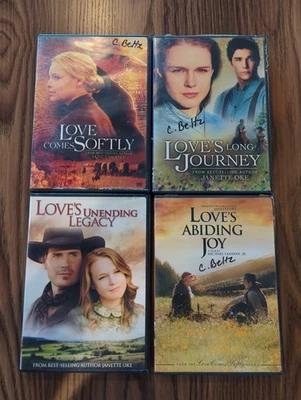 Love Comes Softly Series 4 DVD Lot Janette Oke Historical Christian Romance - Image 1 of 2