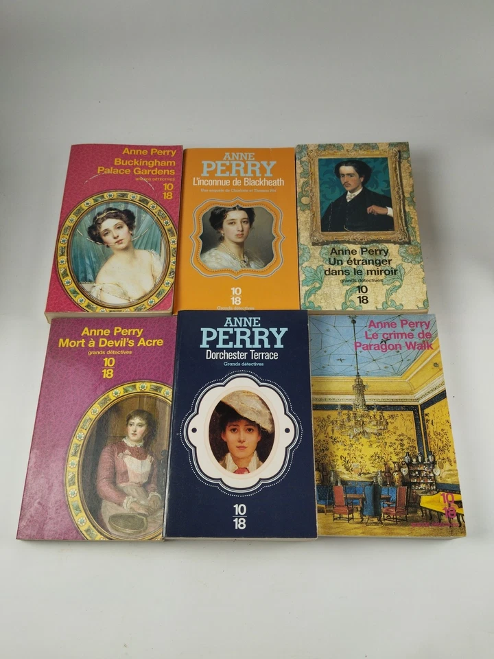 Lot 18 Livres ANNE PERRY - 10|18 Grands Détectives Enquête  - Photo 3/3