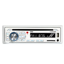 Pyle PLCDBT65 Single Din CD Player Bluetooth Enabled MP3 USB/AUX Marine Receiver