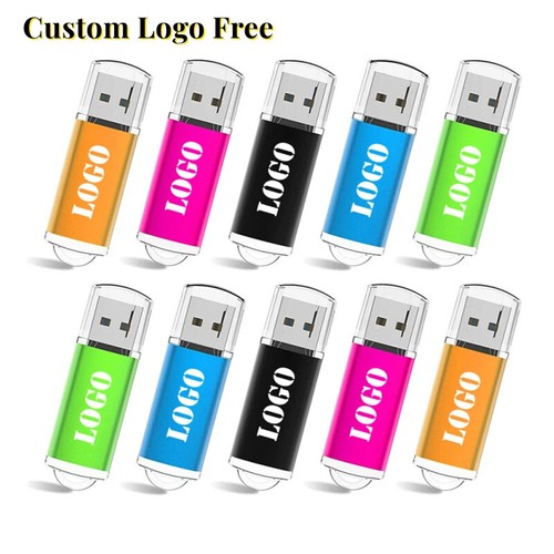 10PCS/lot USB Flash Pen Drive Pendrive 64G Memory U Disk Cle Usb wholesale