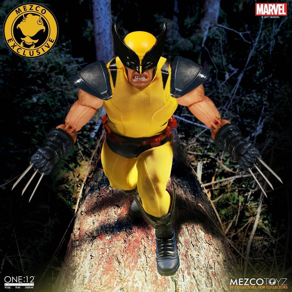メズコ MEZCO ウルヴァリン one:12 COLLECTIVE 1:12 MEZCO One:12 WOLVERINE Yellow Tiger Striped Classic NYCC