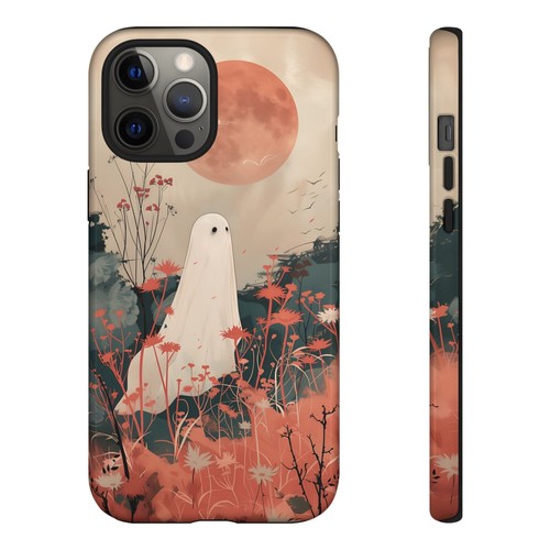 Japanese Style Cute Ghost Wildflowers Boho Tough Phone Case iPhone Samsung Pixel - Afbeelding 121 van 250