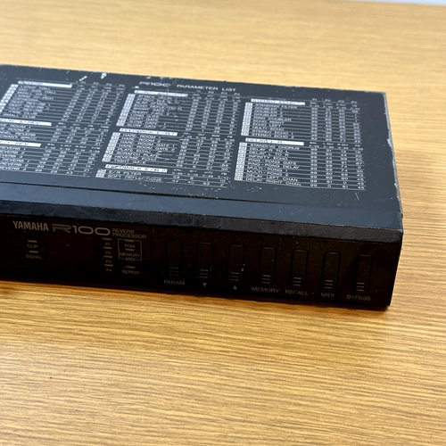 Yamaha R100 Reverb Processor Half Rack - Picture 3 of 11