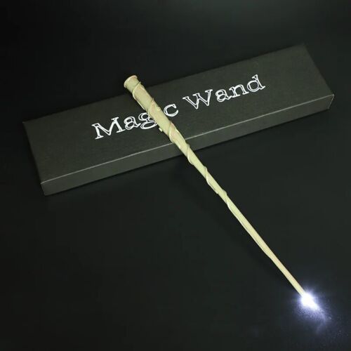 Harry Potter Magic LED Light Wand Hermione Dumbledore Wands Stick Gift Boxed Set - Picture 8 of 44